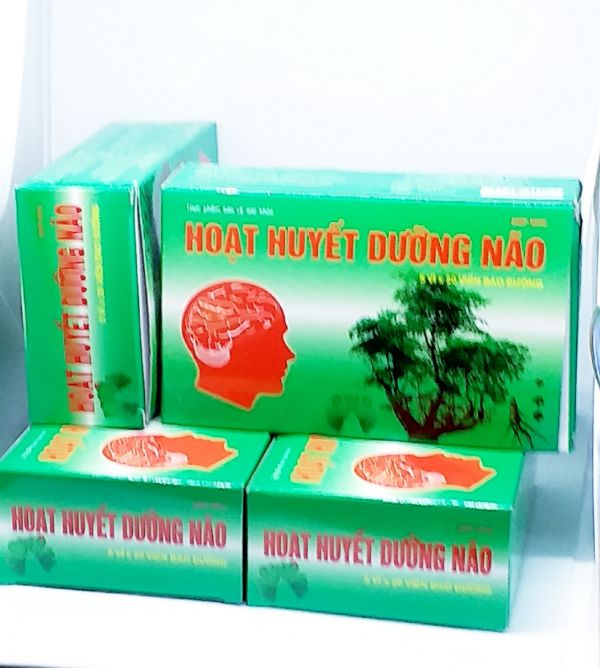 Combo 4 hôp hoạt huyết dưỡng não mỗi hộp 100v