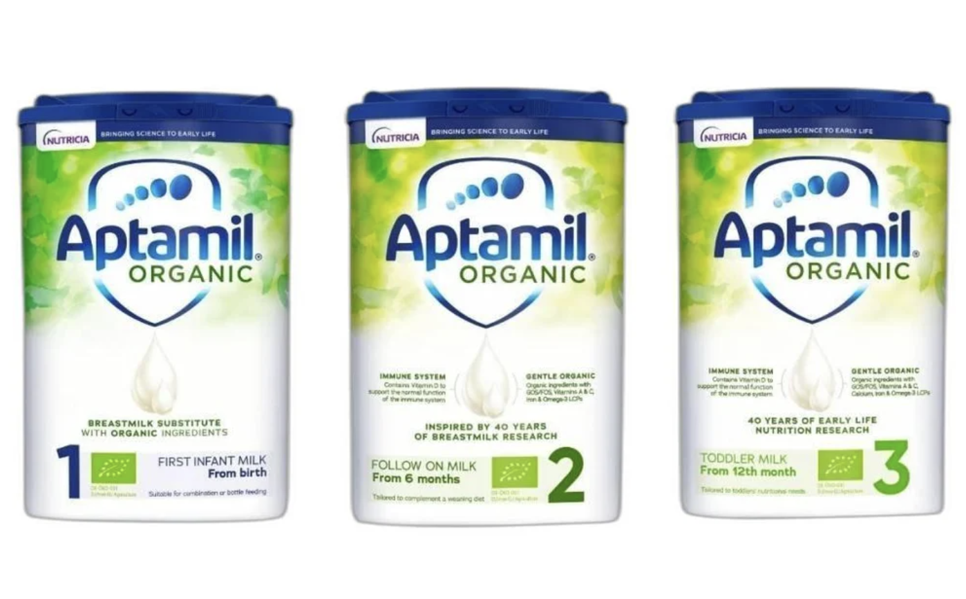 Sữa Aptamil Organic hữu cơ nội địa Anh 800g
