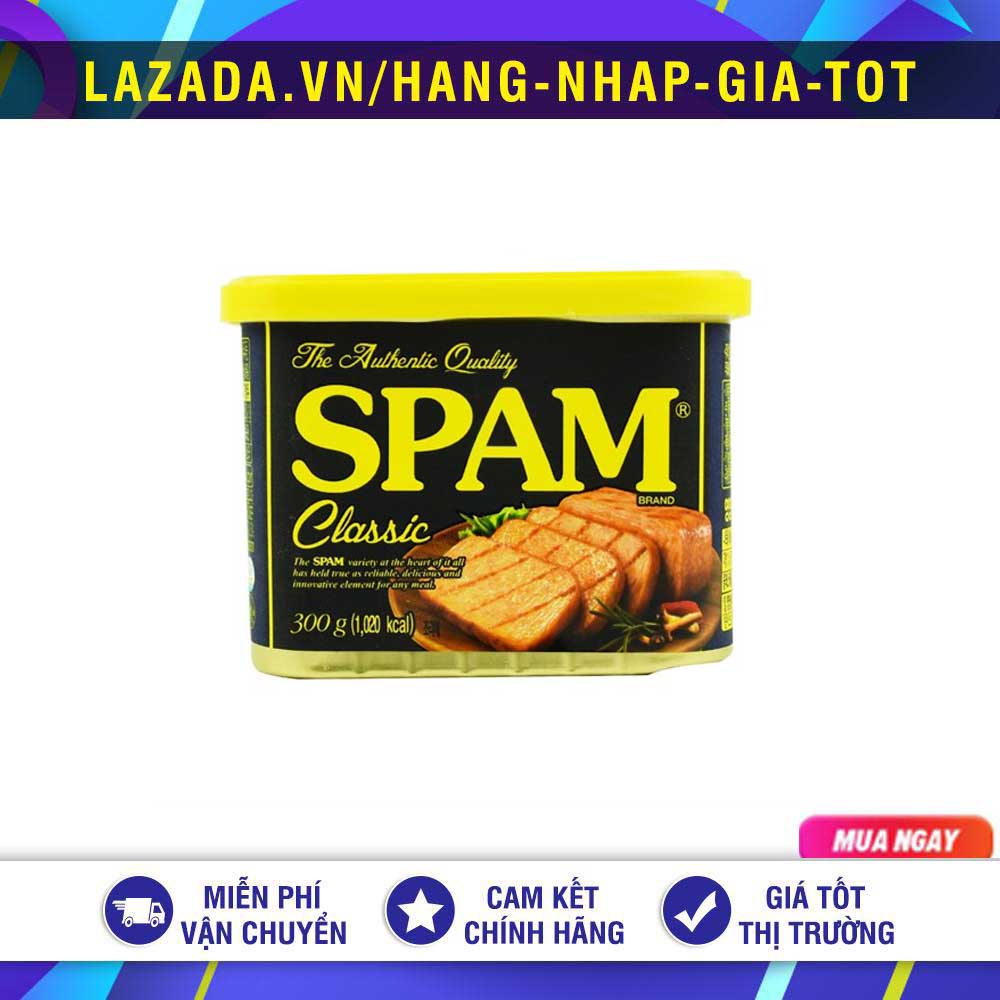 Thịt hộp spam classic 300g hàn quốc - date 2023
