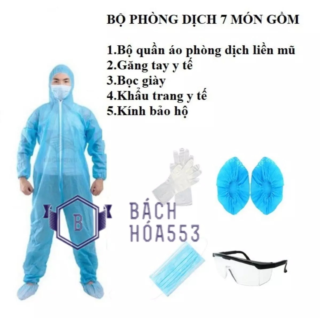Bộ đồ phòng chống dịch covid bảo hộ y tế
