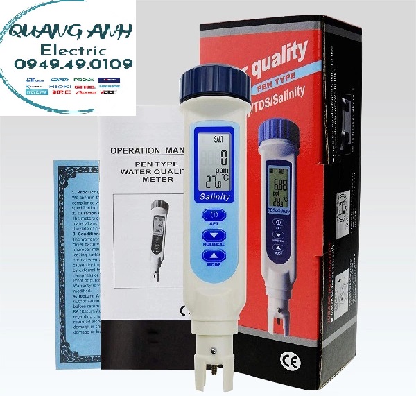 Az - 8372 bút đo độ mặn của nước az 8372 bút đo độ mặn az8372 chíinh hãng az-8372