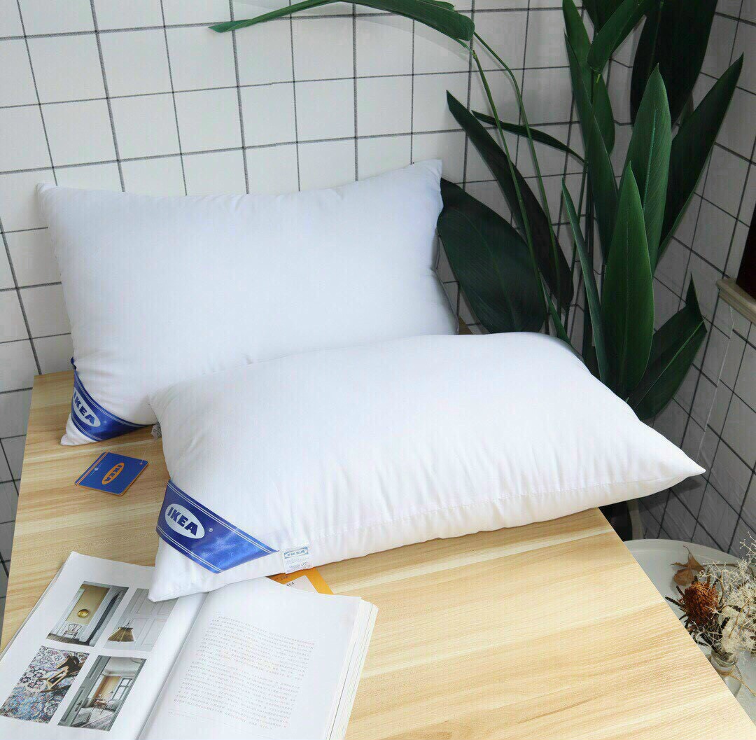 Cặp ruột gối lông vũ cao cấp IKEA kháng khuẩn 48x74 cm