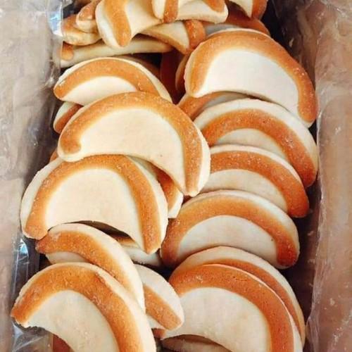 Gói 500gr Bánh lưỡi liềm vani sữa thơm ngon hấp dẫn - Food by Mama