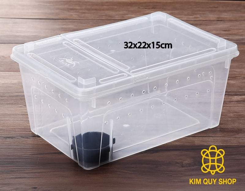 Hộp nhựa nuôi bò sát