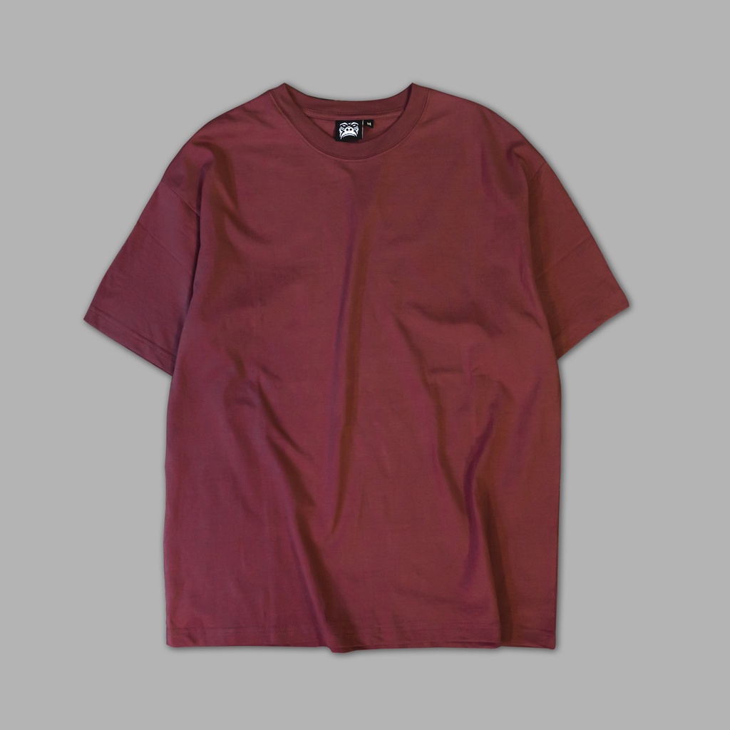 Áo thun trơn gori basic tee - berrry