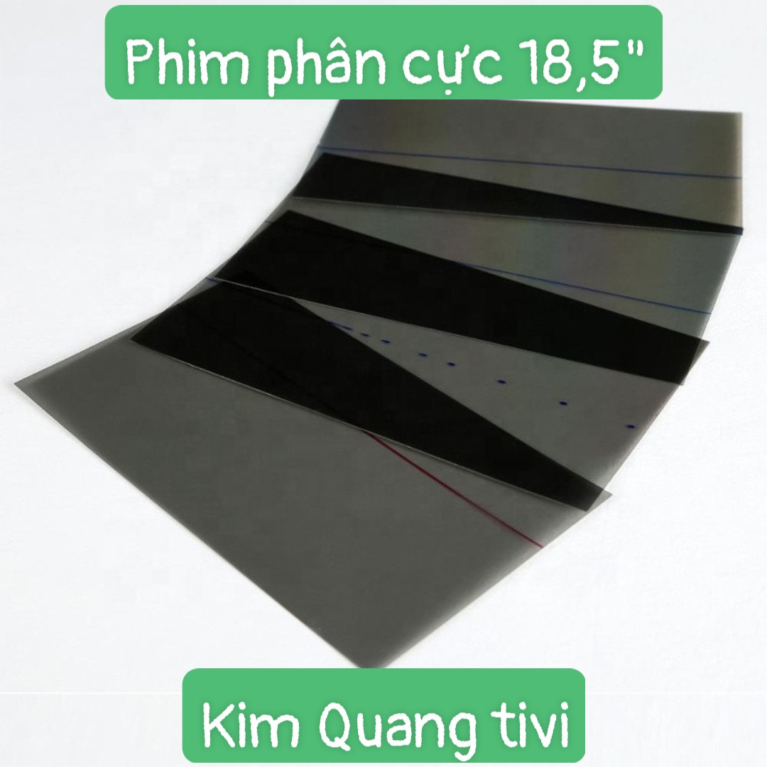 Phim phân cực 18,5" dành cho laptop, tivi, điện thoại, màn hình LCD,... 135 độ