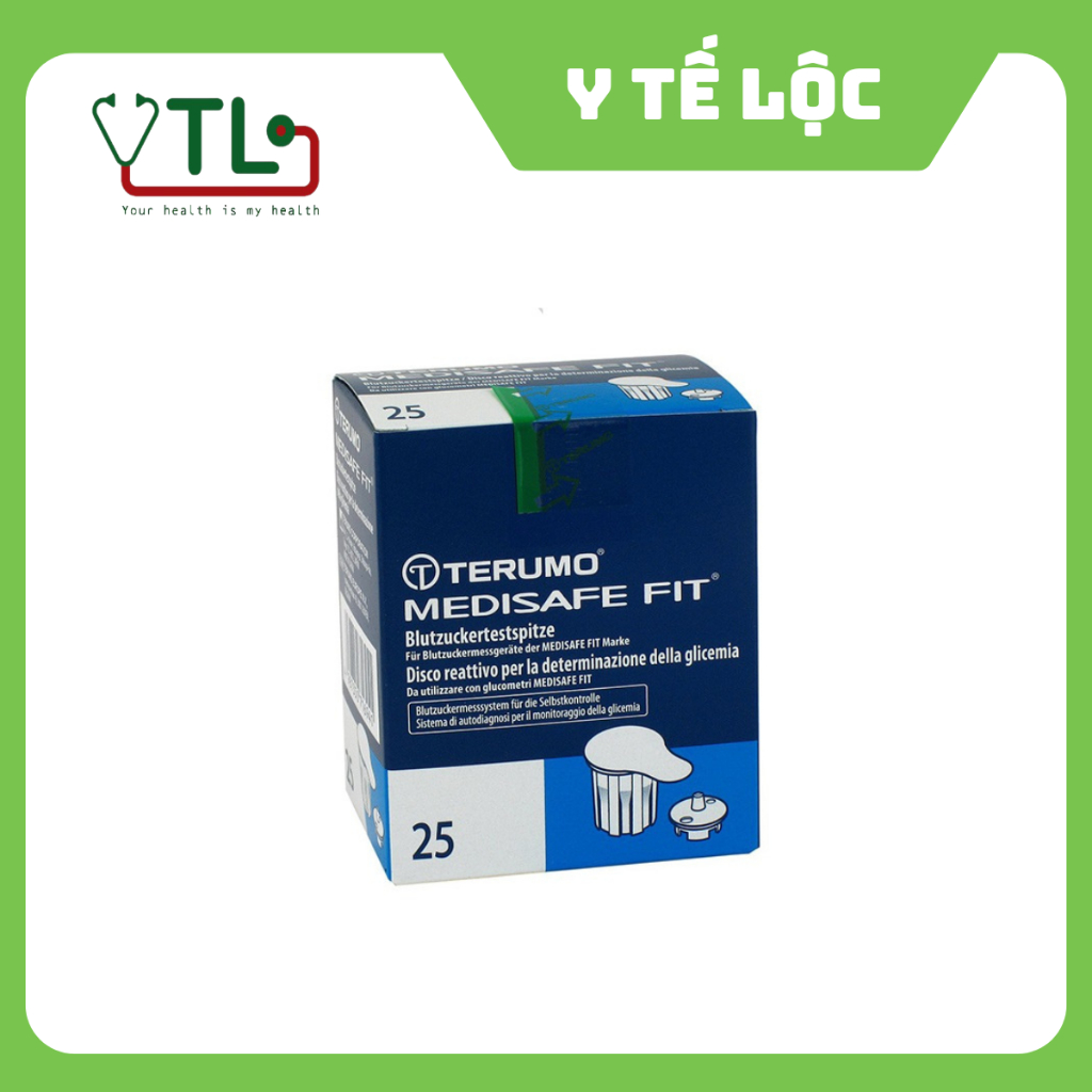 [ ÁP THÊM VOUCHER 8% ĐỂ CÓ GIÁ RẺ HƠN ] QUE THỬ ĐƯỜNG HUYẾT TERUMO MEDISAFE FIT [HỘP 30 QUE]