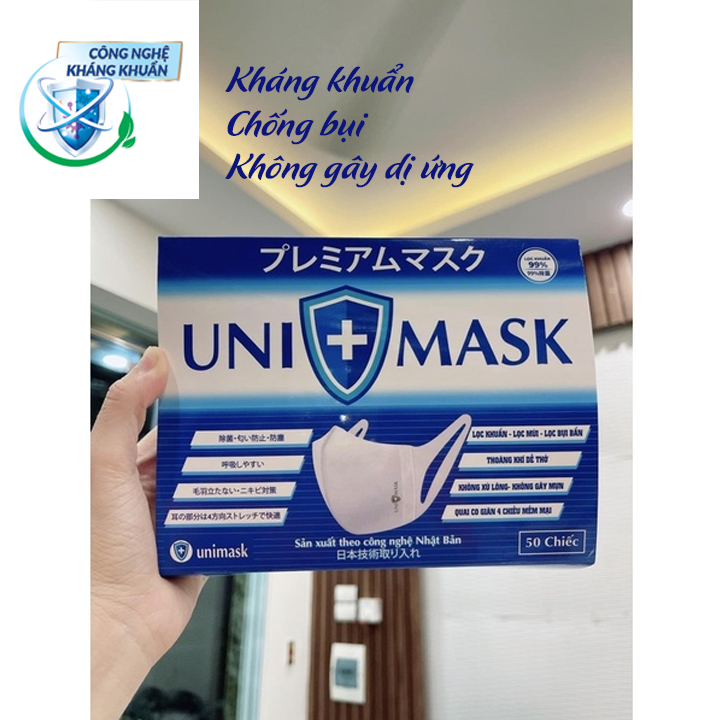 Khẩu trang 3D Mask Kháng Khuẩn -đạt tiêu chuẩn ISO và kiểm định Bộ Y Tế, Khẩu trang y tế 3D
