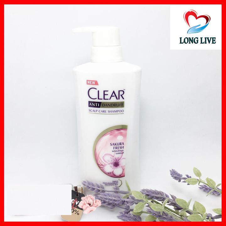 Dầu gội Clear Sakura Fresh Hoa Anh Đào 400ml Thái Lan