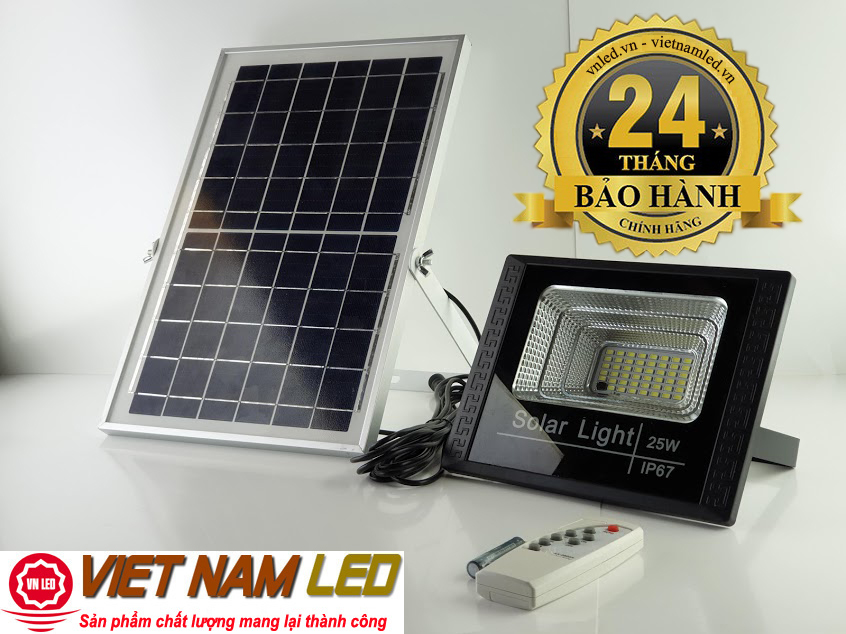 Đèn năng lượng mặt trời 25w solar light