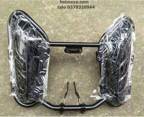 Cản chống đổ chắn bùn Suzuki màu đen Gd110, Gn125, Hj125, En150, Cg125, Yb125, Cd125