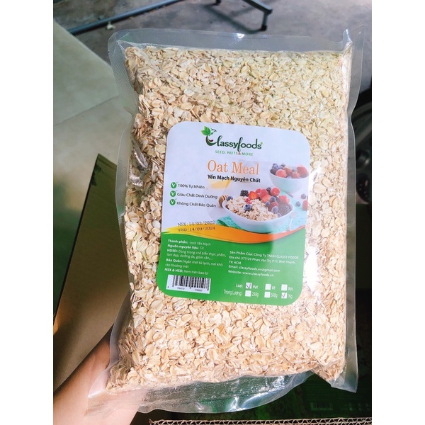 Yến mạch cán dẹt