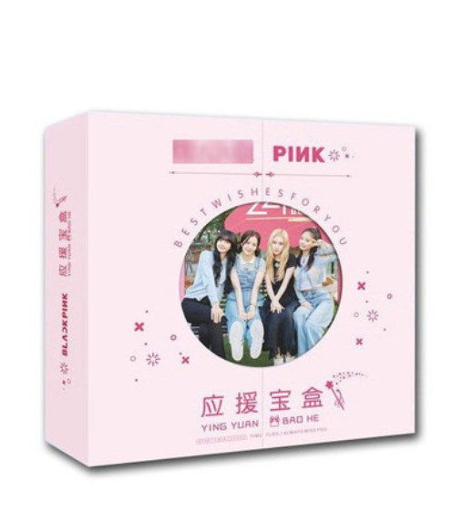 Hộp quà blackpink viền tròn xinh xắn