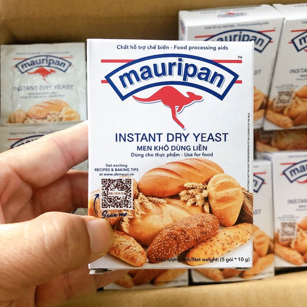 Men bánh mì Mauripan hộp 50g
