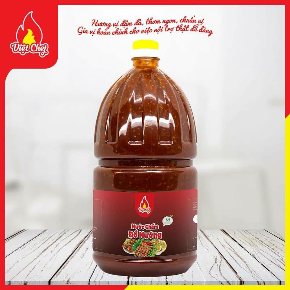 Nước tương chấm đồ nướng Hàn Quốc can 2L chấm thịt bò lợn nướng BBQ