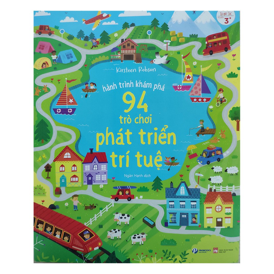Sách hành trình khám phá 94 trò chơi phát triển trí tuệ