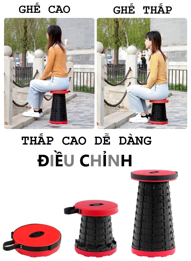 Ghế xếp du lịch thông minh tiện lợi