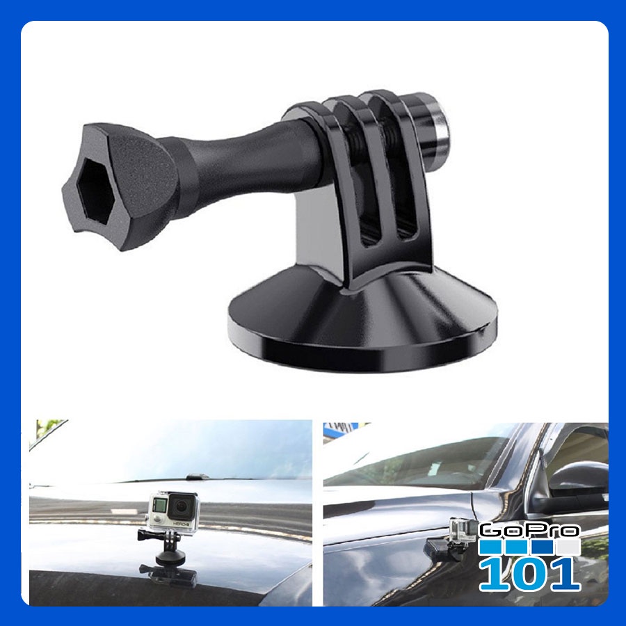 Chân nam châm cho GoPro, Mount hít nam châm Sjcam, Yi Action, Osmo Action - GoPro101