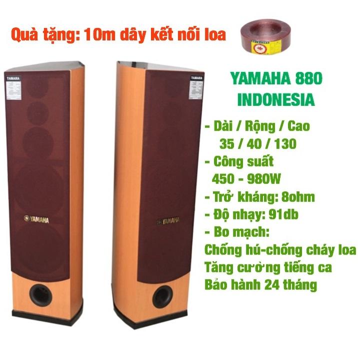 LOA ĐỨNG CHUYÊN KARAOKE NGHE NHẠC YAMAHA 880 GOLD NHẬP INDONESIA