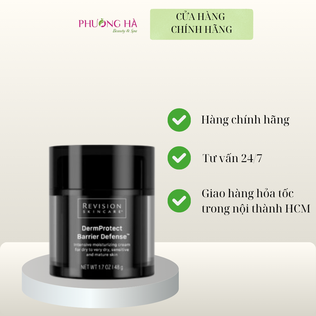 Kem Dưỡng Cấp Ẩm, Chống Lão Hóa Và Phục Hồi Da Revision DermProtect Barrier Defense 48g
