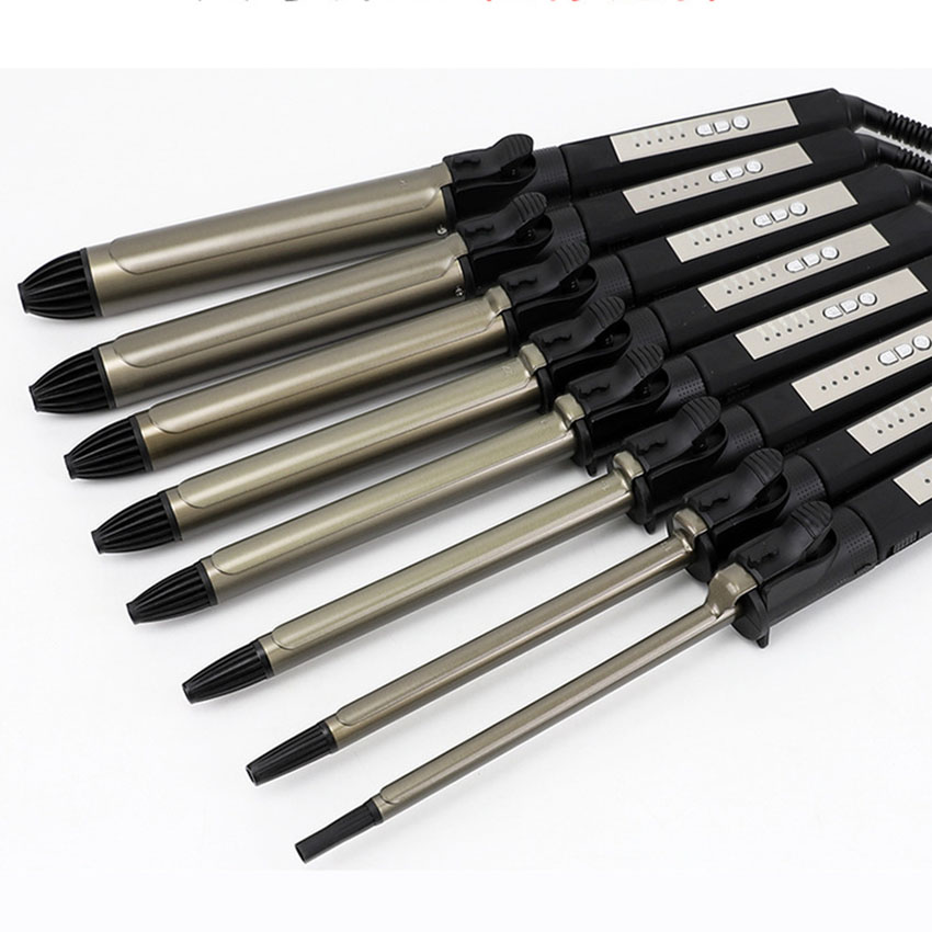 Máy Uốn Tóc Hàn Quốc Sophia Tùy Chỉnh Nhiệt Độ, Máy Làm Xoăn Nhiều Kích Thước Chuyên Nghiệp Cho Salon