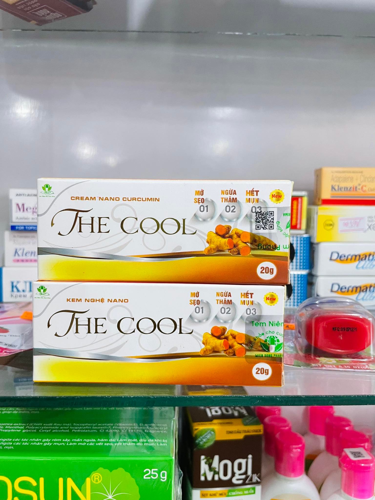 ✅ kem nghệ nano curcumin the cool