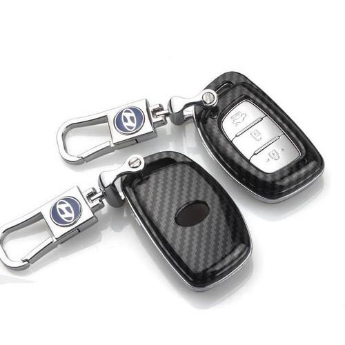 Ốp chìa khoá cabon cao cấp cho xe huyndai