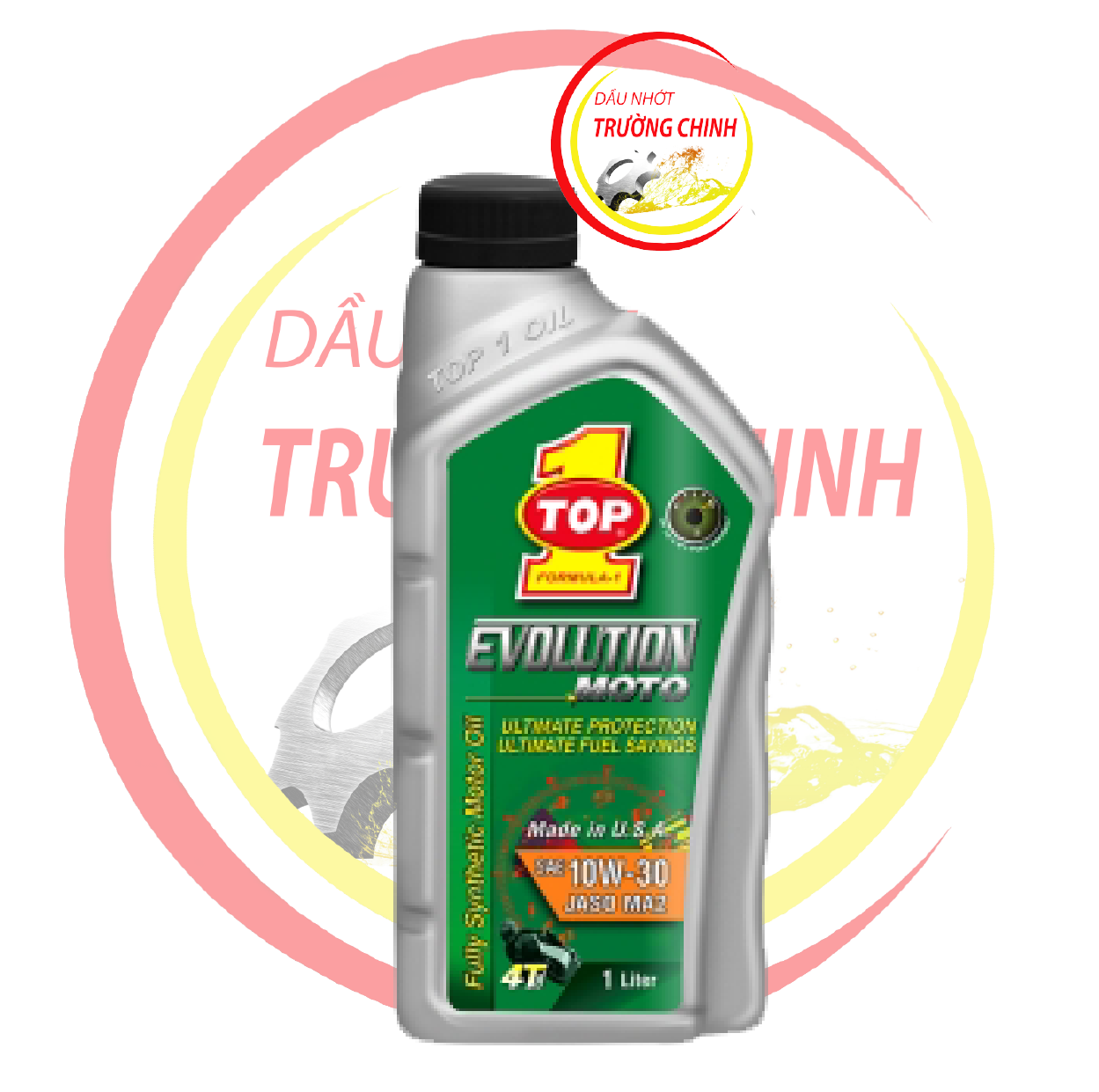 Nhớt Top 1 Evolution Moto 10W30 dành cho xe số, tay côn