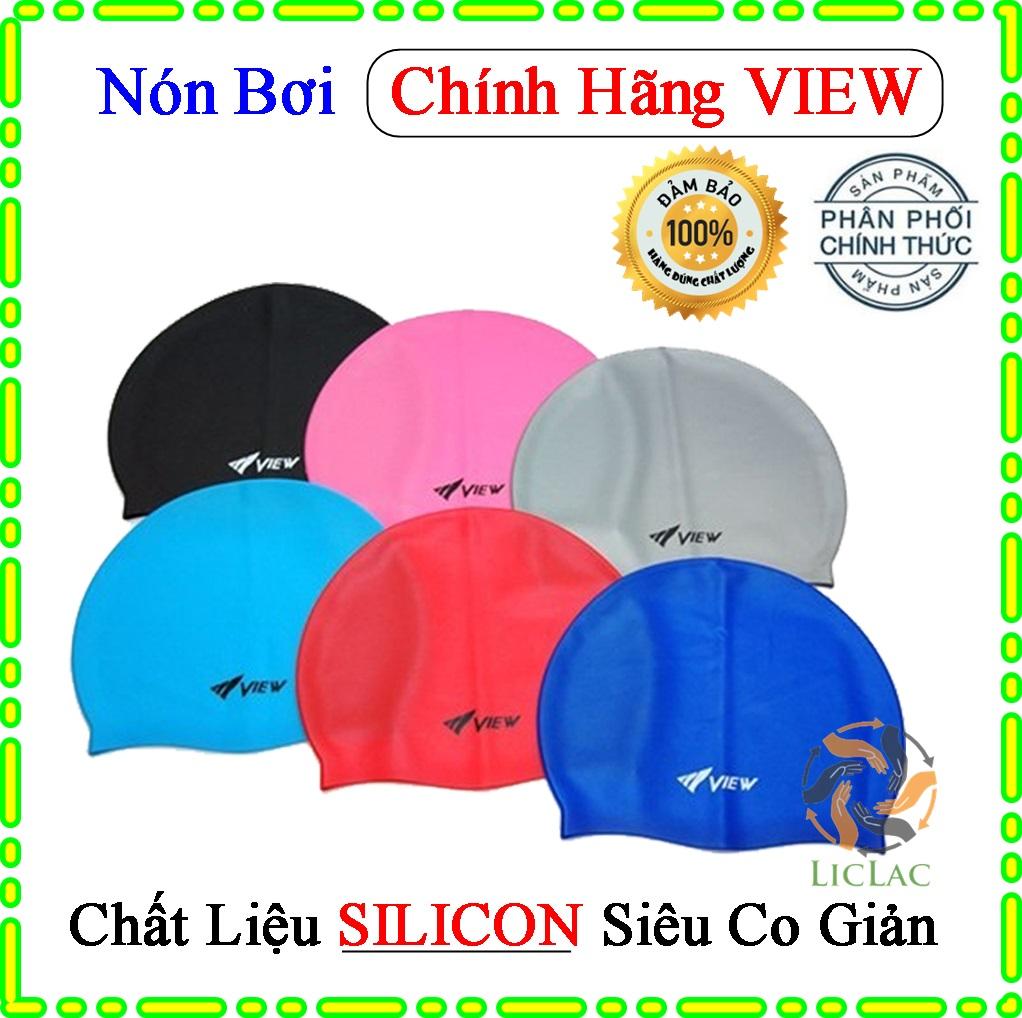 Mũ bơi view thời trang siêu co giản chống thấm nước – nón bơi cao cấp thương hiệu view