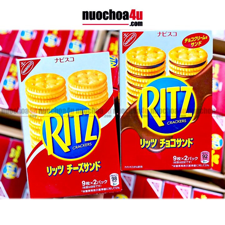 Bánh Quy Nhân Phô Mai-Socola NABISCO - RITZ Crackers 160g