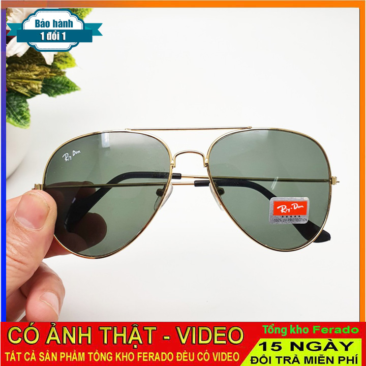 Kính mát nam phong cách phi công