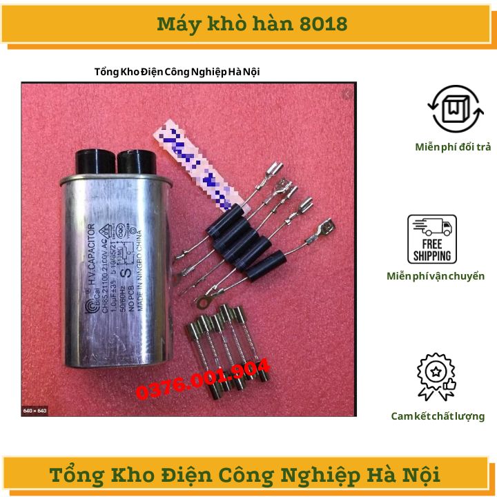 Combo bộ (Tụ/cầu chì/đi ốt ) lò vi sóng