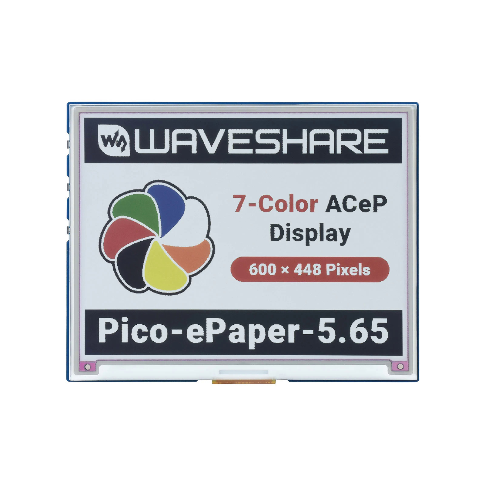 5.65 7-Color e-paper E-ink hiển thị mô