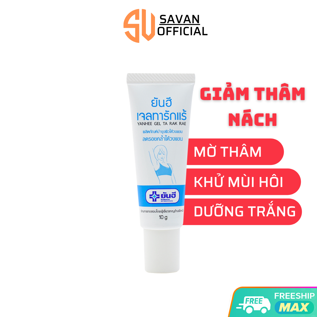 Kem xóa thâm nách thái lan Yanhee Gel Ta Rak Rae 10g - giảm thâm nách và vùng bikini