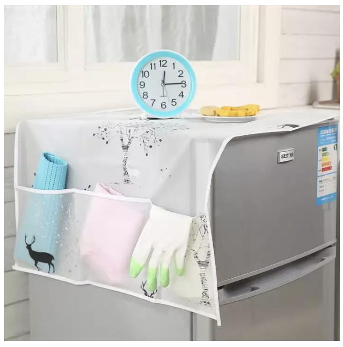 Tấm phủ tủ lạnh nasee có ngăn đựng đồ cao cấp