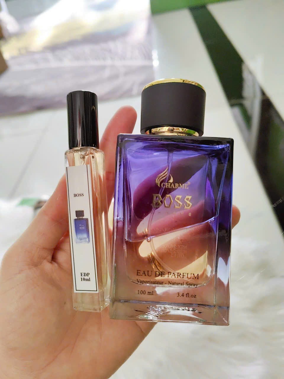 [HCM]Nước Hoa Nam BOSS - Chai full và mini