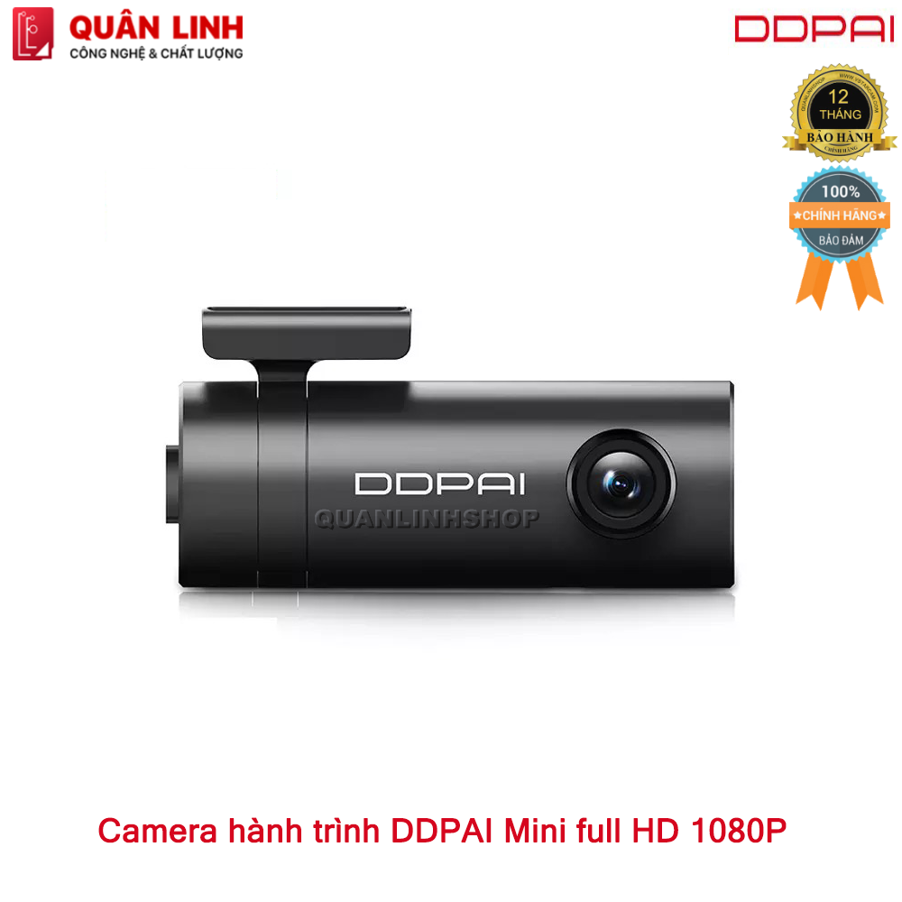 Camera hành trình DDPAI Mini 1080P phiên bản quốc tế bảo hành 12 tháng
