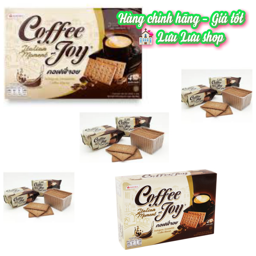 Bánh quy vị cà phê coffee joy hộp 180g