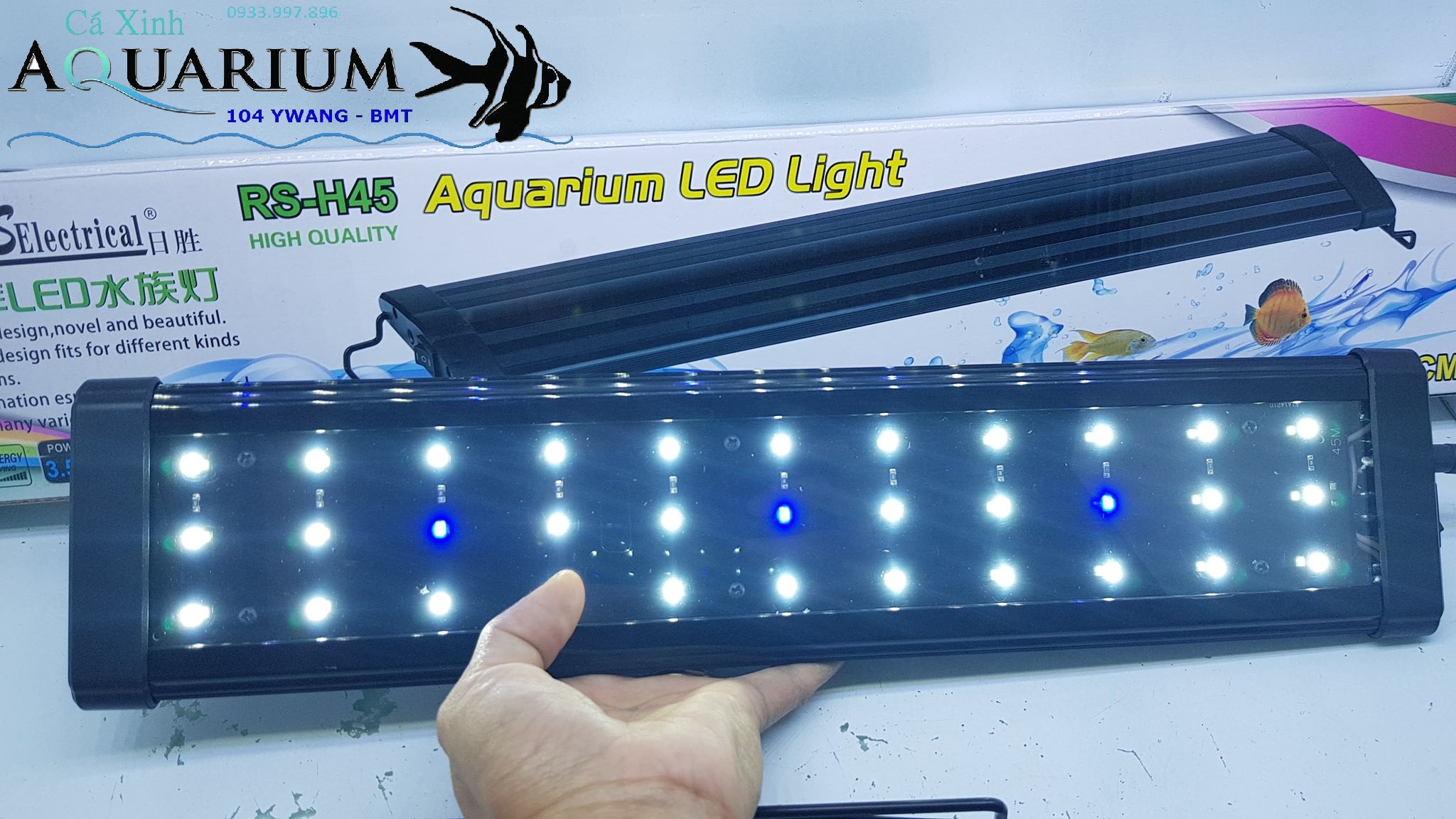 Đèn Rs electrical RS - H45 cho bể 50 - 60cm