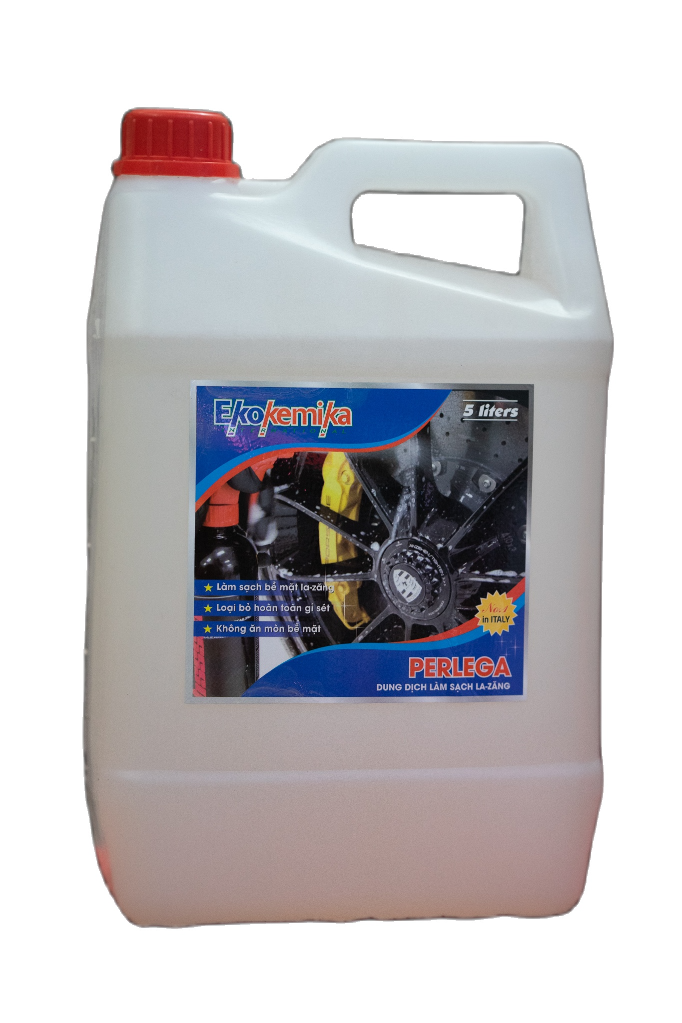 Dung dịch tẩy ố lazang ô tô và tẩy ố kính thương hiệu ekokemika perlega - 5l - hàng chính hãng