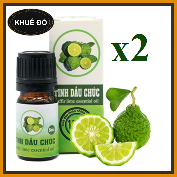 Combo 2 chai 5ml tinh dầu chúc bảy núi an giang - tinh dầu trái chúc - tinh dầu thảo dược trái chúc