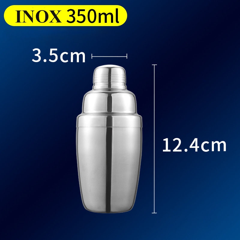 Bình lắc pha chế trà sữa và cocktail INOX cao cấp nhiều dung tích - LOKING