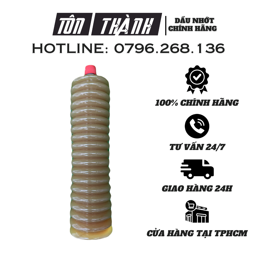 Mỡ sâu, mỡ bò bôi trơn đóng chai dạng con sâu tiện dụng 400gram