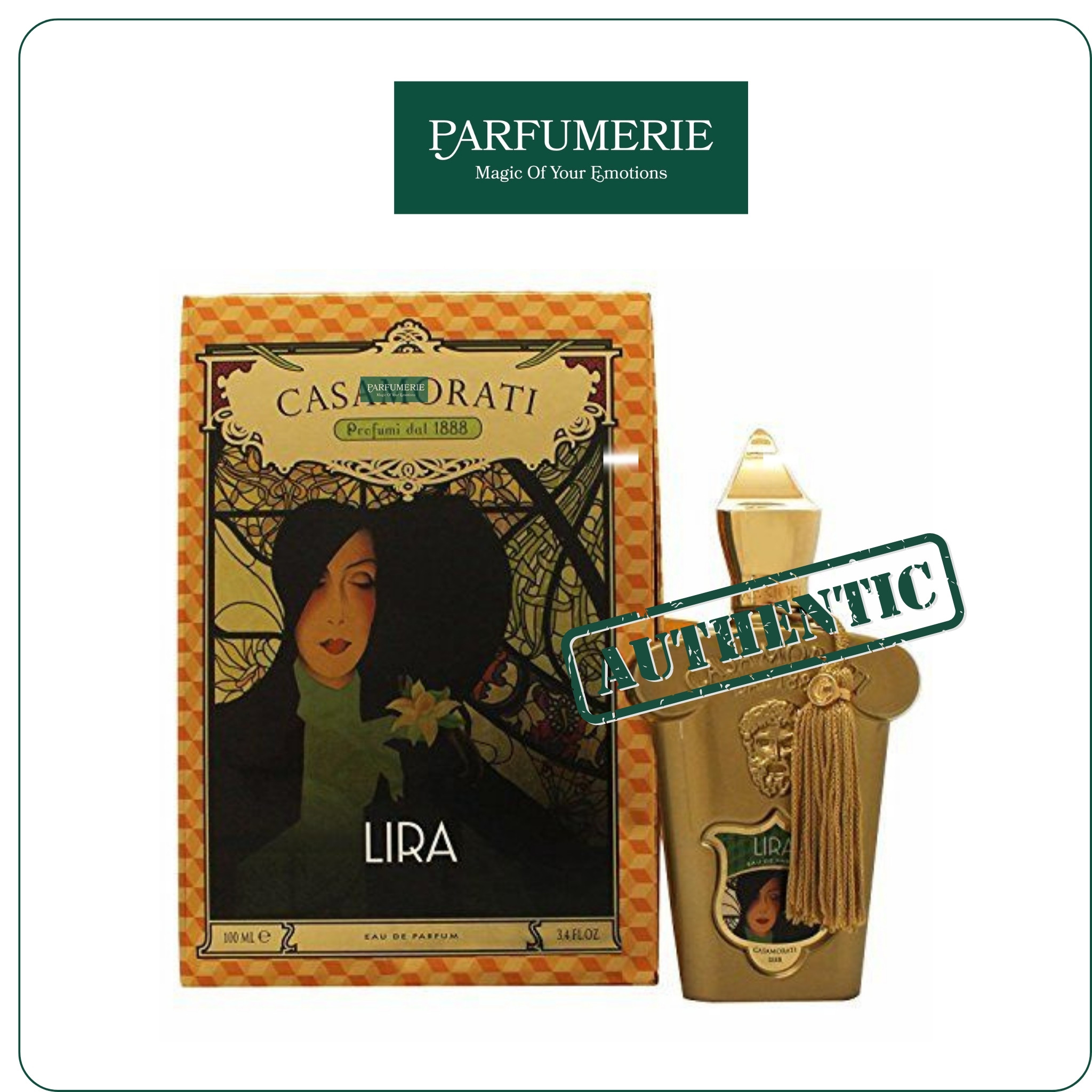 [Fullbox 100ml] Nước hoa Xerjoff Lira hương thơm ngọt ngào, ấm áp đầy quyến rũ