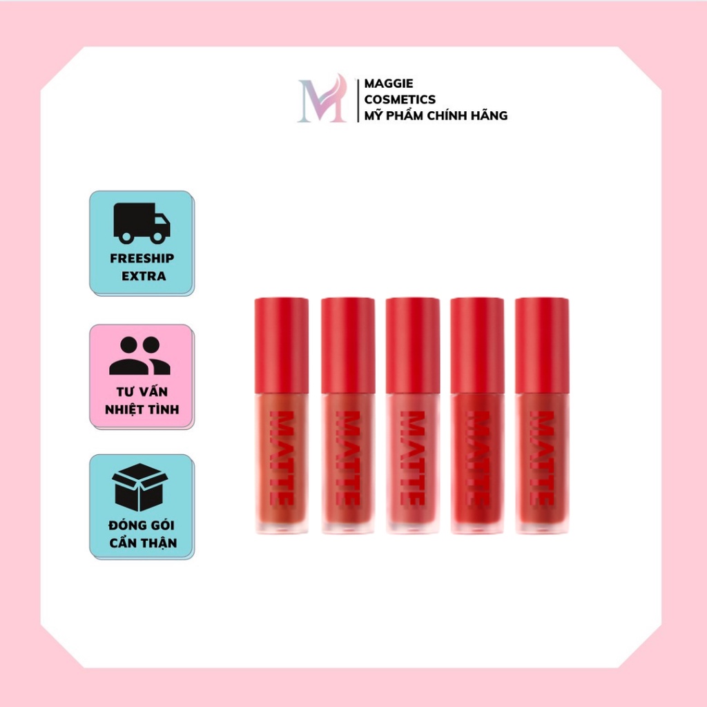 Son Kem Lì Eglips Matte Fit Lip Lacquer