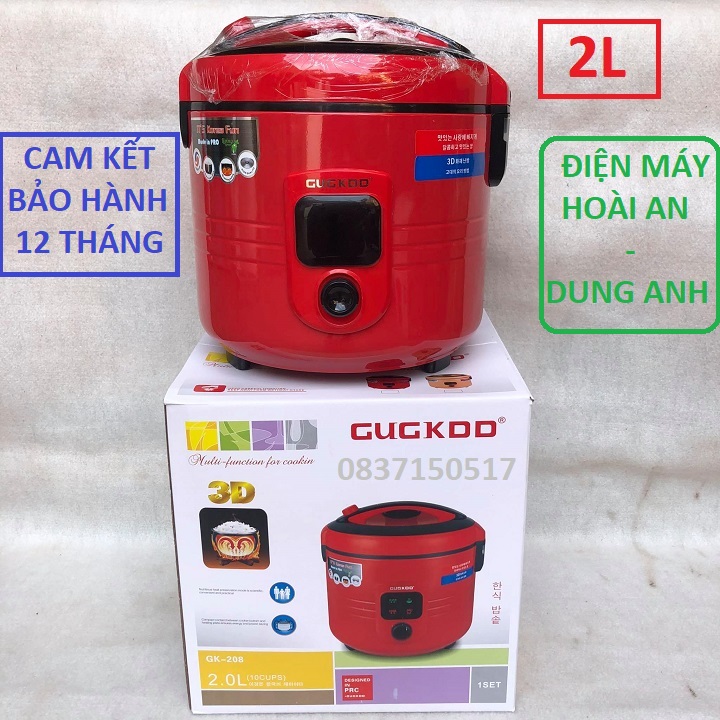 [BẢO HÀNH 12 THÁNG] Nồi cơm điện Cuckoo 2 lít lòng nồi hợp kim siêu chống dính - Nồi cơm điện cao cấp