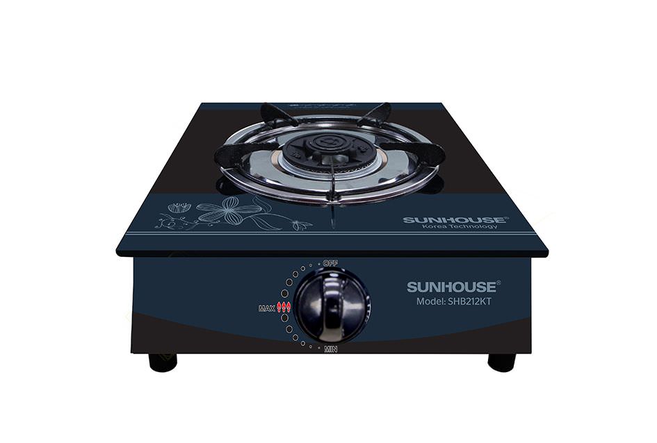 Bếp gas dương đơn kính họng thường sunhouse shb212kt