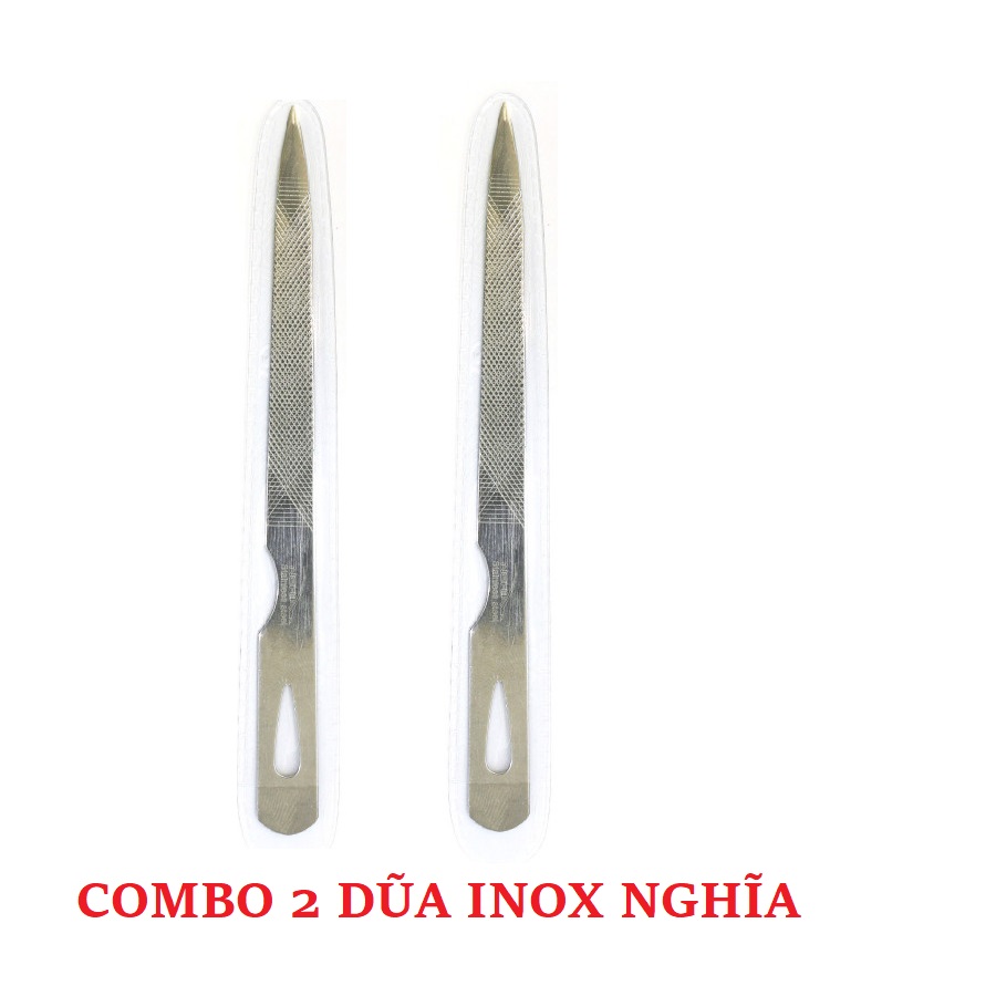 Combo 2 dũa inox nghĩa