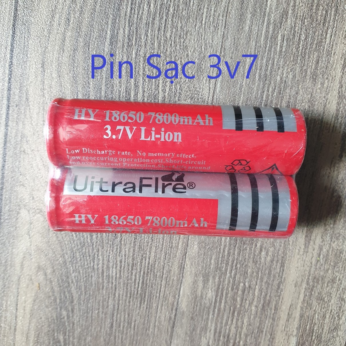 Pin sạc 3v7 - 4v2 - 4200mah