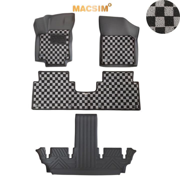2-Layer Tpe Floor Mats for Macsim Volkswagen Viloran 2023+ Standard Form, Durable, Odorless (2-Layer Checkered Weave Sd3 Ct) Giá 5,900,000 Đồng*Miễn phí vận chuyển